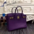 Hermes birkin 35cm original togo leather purple